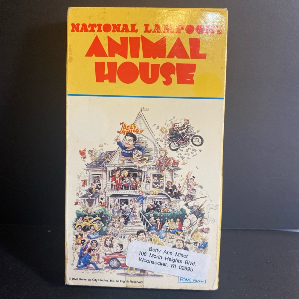 National‎ Lampoons Animal House VHS 1988